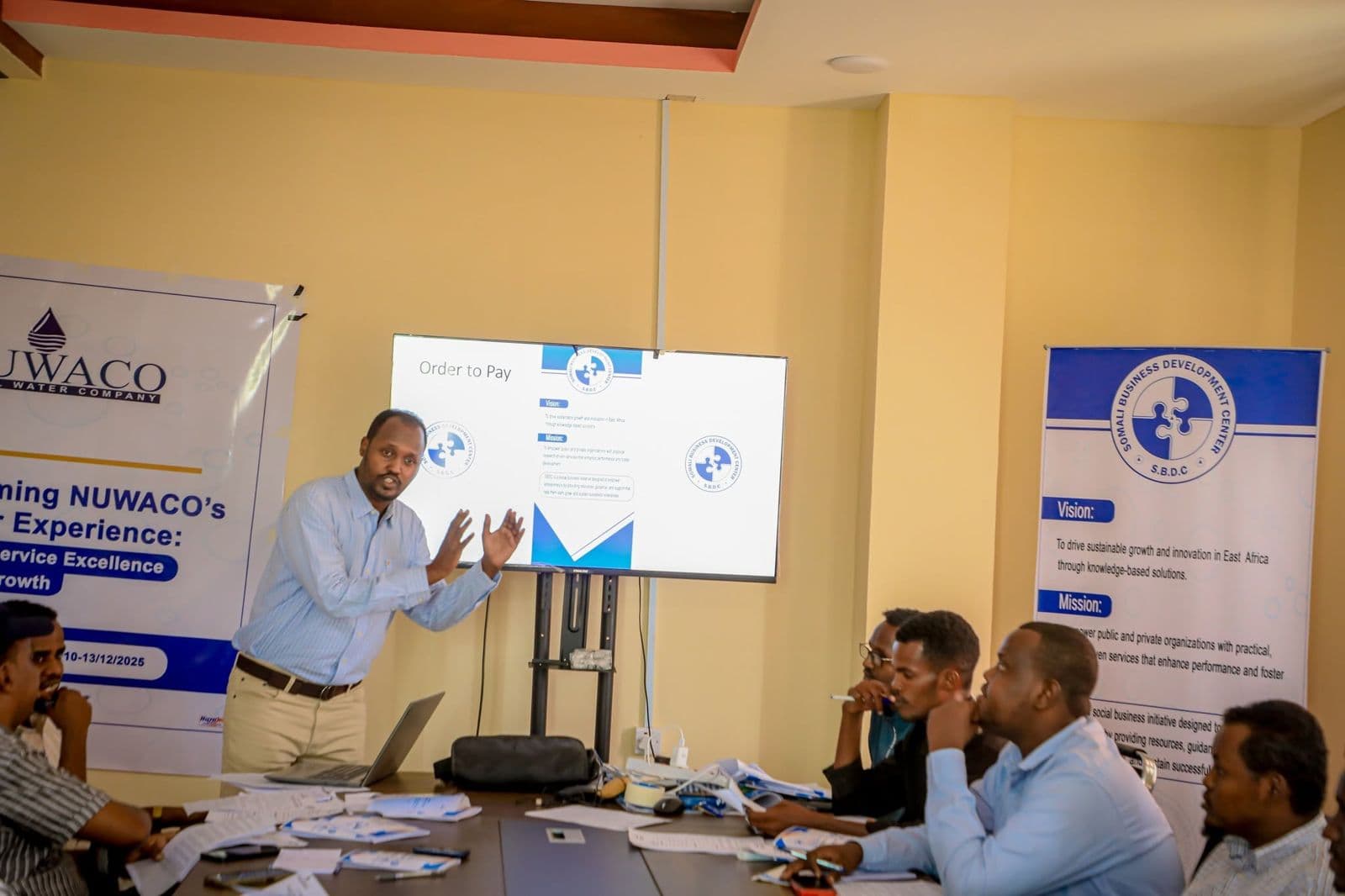 NUWACO customer experience training by SBDC