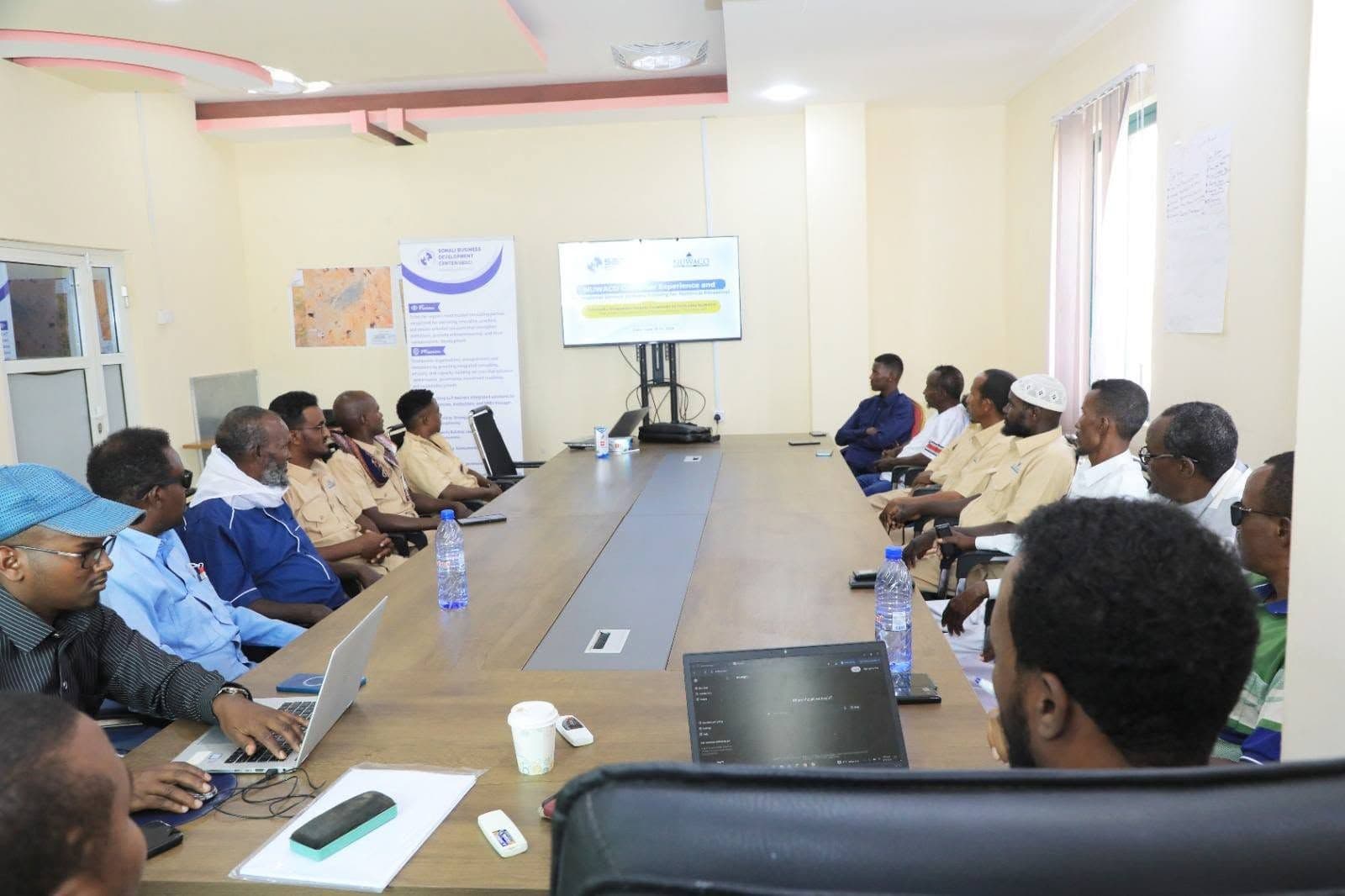 NUWACO technical personnel training by SBDC